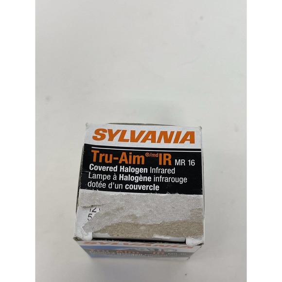 one NEW Sylvania 50MR16/IR/FL35/C 12V 50W Flood 54173 EXN Halogen 2-Pin MR16 - Picture 3 of 10